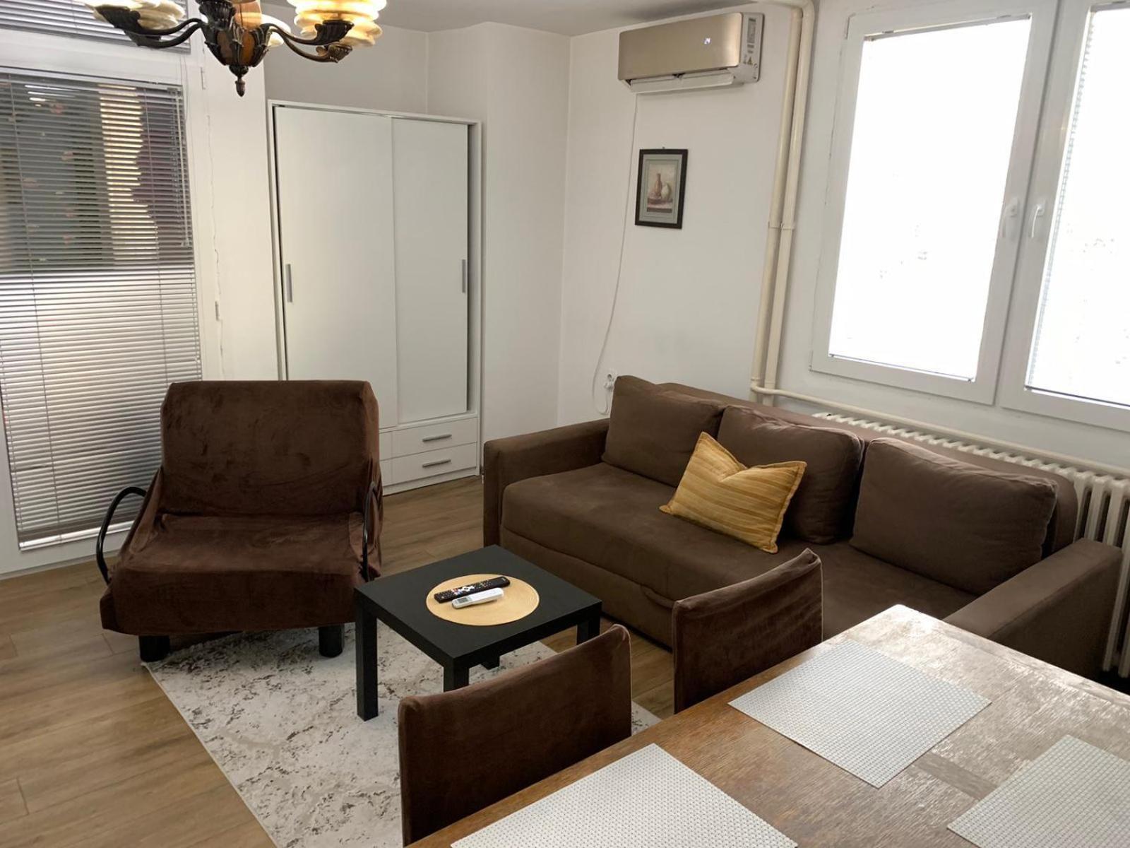 Apartment In The Center Of Скопье Экстерьер фото